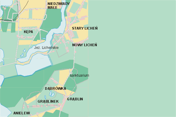 Mapa ( Plan ) Konina. Warstwa gwna. Konin - Wielkopolska.    
   Warstwa gwna prezentuje ukad ulic Konina, oraz okolicznych miejscowoci. Zaznaczono: gwne trasy komunikacyjne, trasy przelotowe Konina, jeziora, rzeki, trasy kolejowe, tereny zielone, przemysowe i zarysy zabudowa. Mapa wykonana jest w skali 1:10 000 - warstwa podstawowa oraz w wikszych skalach.

Konin - warstwa gwna Internetowego Planu Konina serwisu Cyber Wielkopolska.